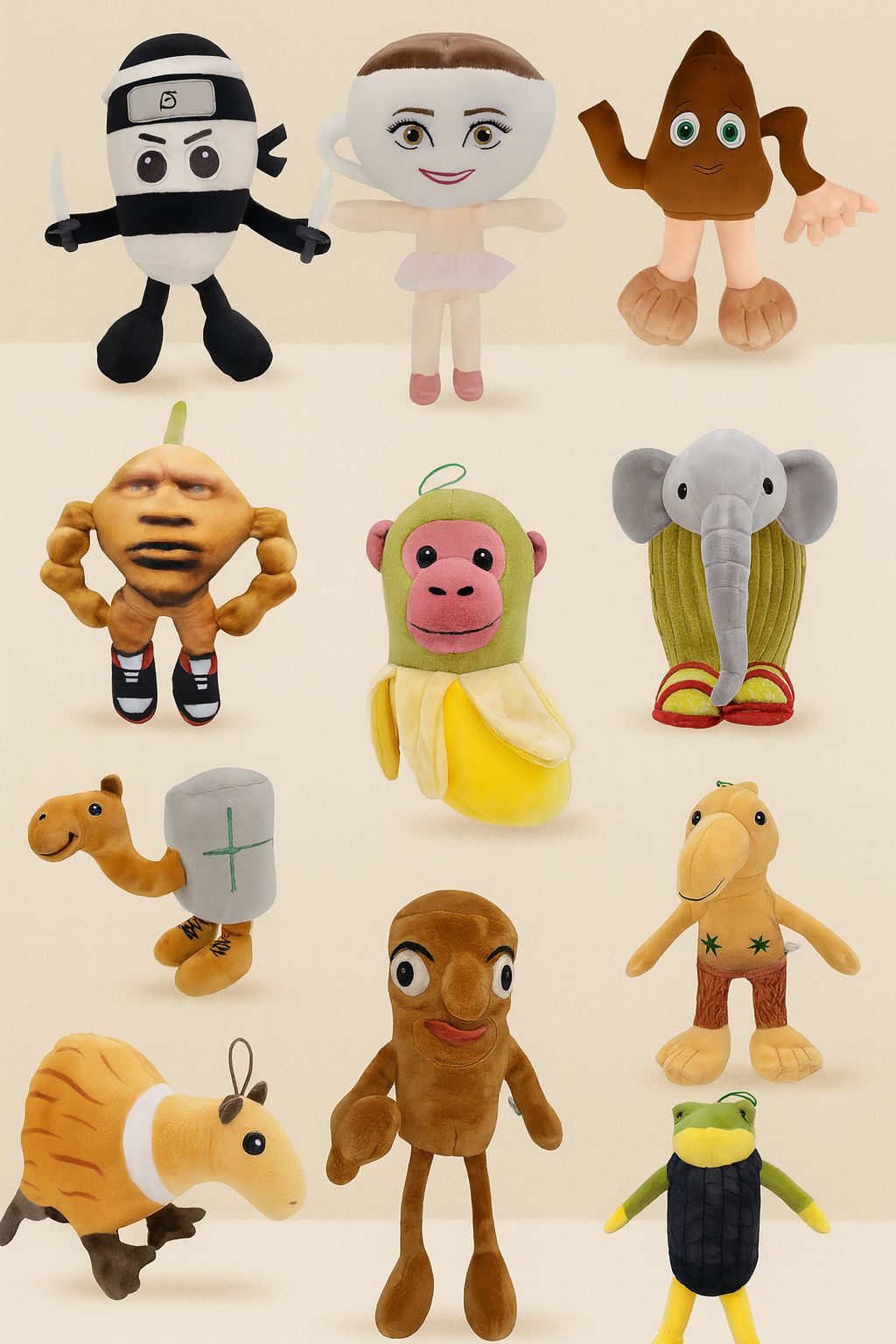 Tung Tung Tung Sahur Plush & Keychains | Wholesale Trendy Toys