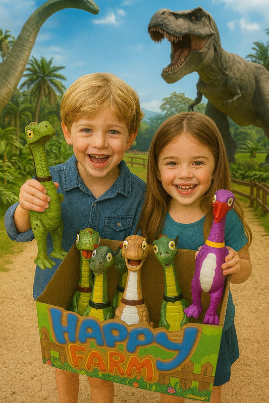 Squeaky Chicken& Farm Animal Toys